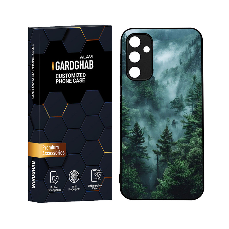 کاور گارد قاب علوی مدل دورژله ای منظره و طبیعت مناسب برای گوشی موبایل سامسونگ Galaxy A24