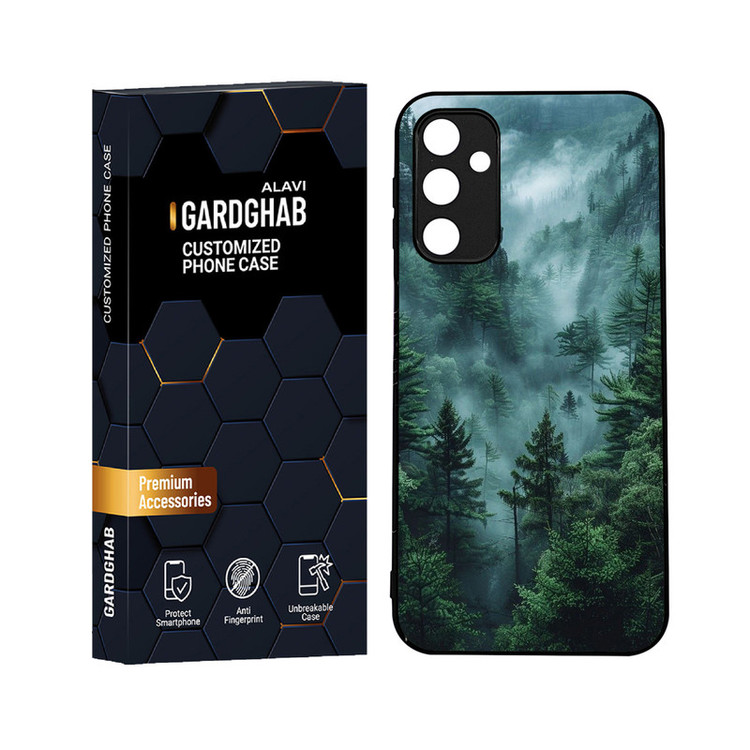 کاور گارد قاب علوی مدل دورژله ای منظره و طبیعت مناسب برای گوشی موبایل سامسونگ Galaxy A24