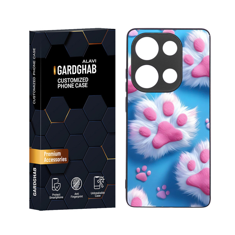 کاور گارد قاب علوی مدل دور ژله ای مناسب برای گوشی موبایل شیائومی Poco M6 Pro 4G